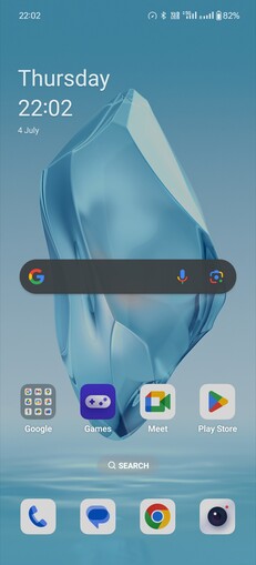 OxygenOS 14: Homescreen