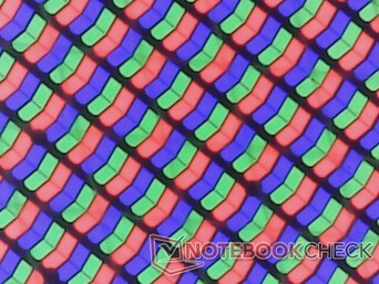 Sottopixel RGB nitidi e quasi privi di granulosità