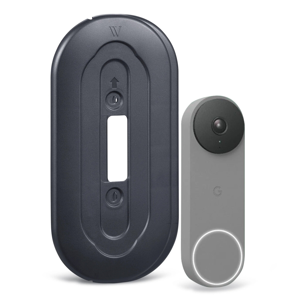 Staffa di montaggio adesivo a parete e soffto per Google Nest Home Mini - Brainwavz Audio