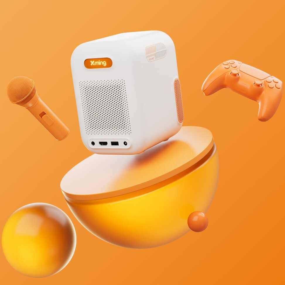 Proiettore ALINORE 800 ANSI Full HD 1080p - Smart Con Android 13, WiFi 6, Bluetooth 5.2, Correzione Auto Keystone 6D, Messa A Fuoco Elettrica, Portatile Per Home Cinema E Esterno