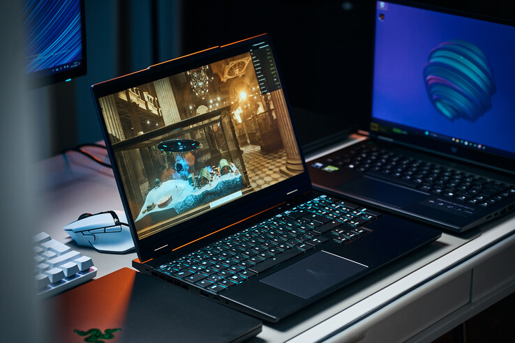 XMG Fusion/Core 15 e Razer Blade offrono GPU a piena potenza, nonostante il telaio compatto.
