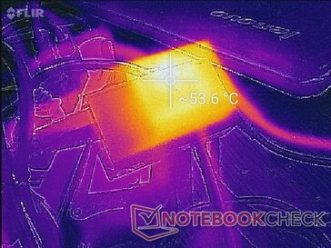 L'adattatore AC può essere caldo fino a 54 C dopo lunghi periodi di stress