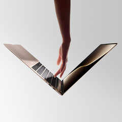 Il MagicBook Art 14 di quest'anno dovrebbe mantenere l'innovativa soluzione webcam del suo predecessore. (Fonte: Honor)