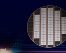 Pacchetto di prova Intel Meteor Lake basato sulla tecnologia di stacking 3D Foveros. (Fonte immagine: Intel)