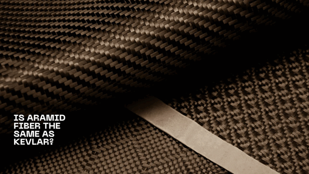 L'aramide e il kevlar non sono la stessa cosa, anche se condividono proprietà simili. Nonostante le somiglianze visive, l'aramide ha proprietà molto diverse dalla fibra di carbonio