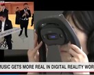 Canon Japan svela un prototipo di cuffia per la realtà mista per godersi le performance musicali. (Fonte: NHK World News)