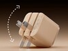 Il caricatore intelligente Anker Nano Safe Charge è dotato di doppi pin pieghevoli. (Fonte: Anker)
