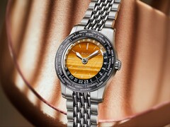 L'orologio Baltic Heures du Monde con quadrante occhio di tigre