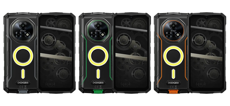 3 colori d'accento disponibili (Fonte immagine: Doogee)