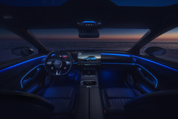 Xiaomi SU7 (2026) nel nuovo colore Capri Blue: la berlina sportiva elettrica sta ricevendo più di un semplice lifting. (Fonte: Xiaomi)