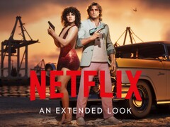 Banner relativo all’anteprima estesa di GTA 6 su Netflix con Lucia e Jason