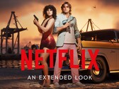 Banner relativo all’anteprima estesa di GTA 6 su Netflix con Lucia e Jason