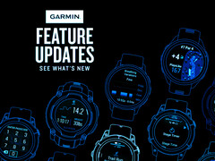 L&#039;ultima tornata di aggiornamenti di Garmin riguarda oltre una mezza dozzina di dispositivi. (Fonte immagine: Garmin - modificato)