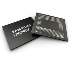 Chip di memoria LPDDR5X di Samsung (Fonte: Samsung Newsroom)