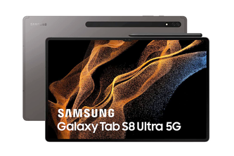 Il rendering di marketing di Samsung Galaxy Tab S8 Ultra. (Fonte: Samsung via Amazon)