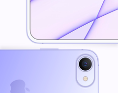L'iPhone SE (2023) potrebbe avere una fotocamera frontale con un foro. (Fonte immagine: @aaple_lab)