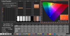 CalMAN: ColorChecker (calibrato)