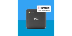 Il Chromebox CBx2 con Parallels. (Fonte: CTL)