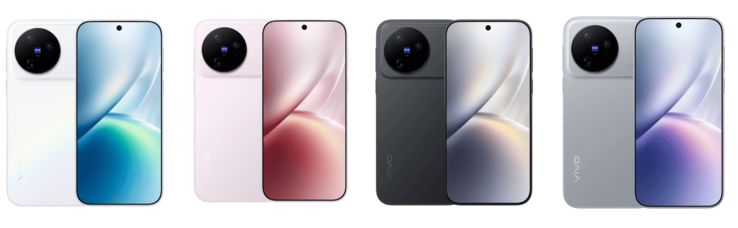 Tutte le opzioni di colore del Vivo X500.