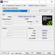 CPU-Z grafica Nvidia