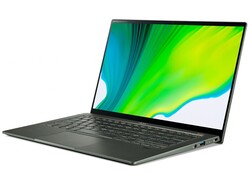 Recensione del computer portatile Acer Swift 5 SF514-55T-58DN. Unità di prova fornita da Acer Germania.