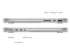 La porta HDMI 2.0 del nuovo MacBook Pro 2021 non può emettere 4K a 120Hz su un display esterno (Immagine: Apple)