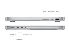 La porta HDMI 2.0 del nuovo MacBook Pro 2021 non può emettere 4K a 120Hz su un display esterno (Immagine: Apple)
