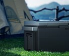 La borsa frigo portatile EcoFlow Glacier è dotata di due scomparti. (Fonte: EcoFlow)