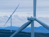 La turbina a due pale ha avuto un tasso di disponibilità del 99,3% durante i 500 giorni di prova. (Fonte: Envision Energy)