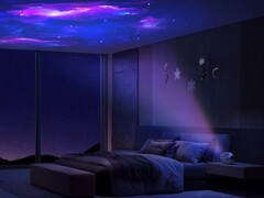 Govee Galaxy Light Projector Pro può creare un&#039;esperienza rilassante con immagini stellate e rumore bianco. (Fonte: Govee)