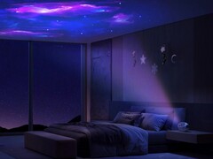 Govee Galaxy Light Projector Pro può creare un'esperienza rilassante con immagini stellate e rumore bianco. (Fonte: Govee)