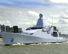 Un'immagine della HNLMS Groningen, un OPV di classe Holland