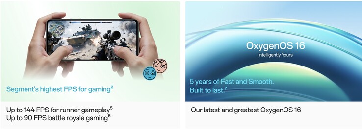 Immagini promozionali ufficiali di OnePlus Nord CE6 Lite.