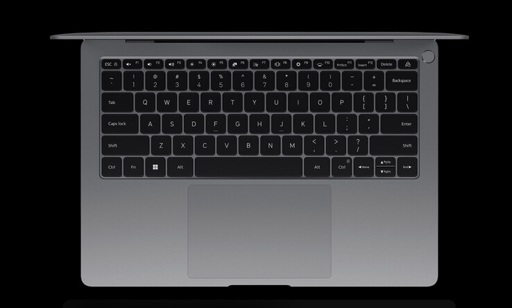 Lo Xiaomi Book Pro 14 2022 ha una tastiera familiare per chi è abituato a usare i MacBook. (Fonte: Xiaomi)