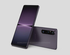 L&#039;Xperia 1 V sarà difficile da distinguere dal suo predecessore. (Fonte: GreenSmartphones &amp;amp; @OnLeaks)