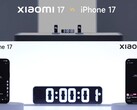 Lo Xiaomi 17 con 7.000 mAh affronta l'iPhone 17 con 3.692 mAh e un power bank da 5.000 mAh (Fonte immagine: Xiaomi)