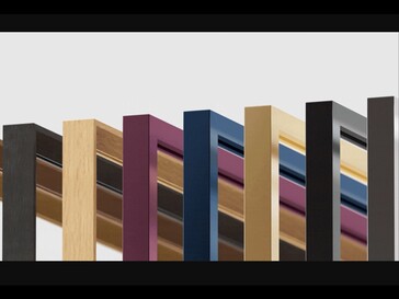 Collezione di opzioni di cornice disponibili per il televisore Amazon Ember Artline.