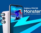 Galaxy M14. (Fonte: Samsung via Amazon.in)