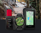 L'inReach Mini 3 accanto a un Fenix 8 Pro e a un eTrex Touch. (Fonte immagine: via u/LargeIntestine)