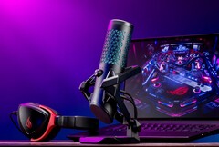 ROG Carnyx è un microfono a condensatore USB con monitoraggio diretto delle cuffie (Fonte immagine: Asus)