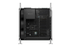 Il Mac Pro ora supporta fino a 128 GB di GDDR6 VRAM tramite due schede grafiche Navi 21. (Fonte immagine: Apple)
