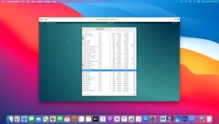 Debian eseguito su Parallels Desktop su un Mac con CPU Apple Silicon