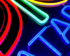 Un'insegna LED al neon che mostra il logo di Atari (fonte: Atari)