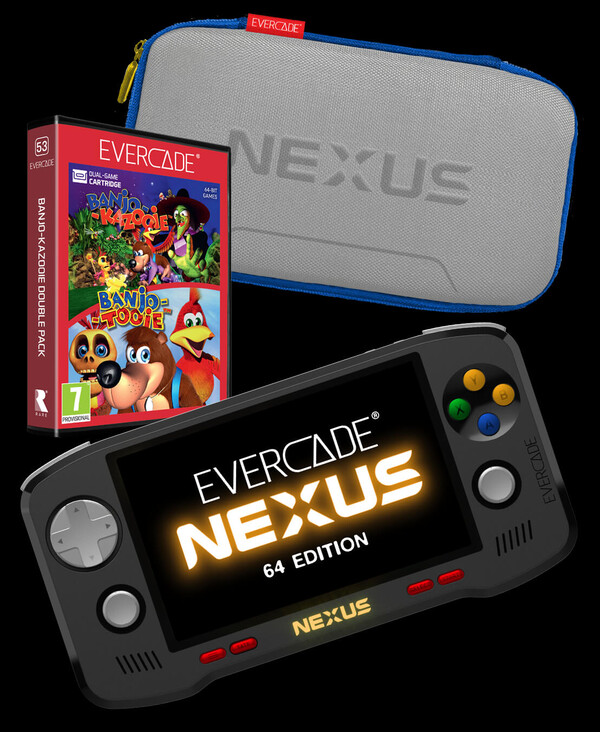 L'Evercade Nexus 64 Edition costerà di più, ma sarà dotato di accessori.