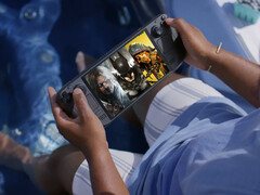 La collezione WB Play the Legends scadrà presto. Nella foto: Steam Deck con la copertina del bundle. (Fonte immagine: Humble Bundle e Valve - modifica)