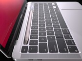 MacBook Pro Pencil Dock che sostituisce la Touch Bar - concept render non ufficiale (Fonte: Yanko Design)