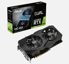 ASUS inizierà a vendere SKU RTX 2060 (12 GB) entro la fine del mese. (Fonte immagine: ASUS)