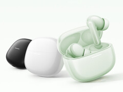 I Redmi Buds 8 saranno lanciati presto in Cina. Nella foto: le tre opzioni di colore degli auricolari.