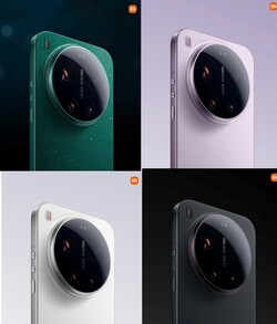 Selezione di colori di Xiaomi 17 Ultra (Fonte: Xiaomi)