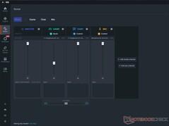 Schermata iniziale di Sonar.
